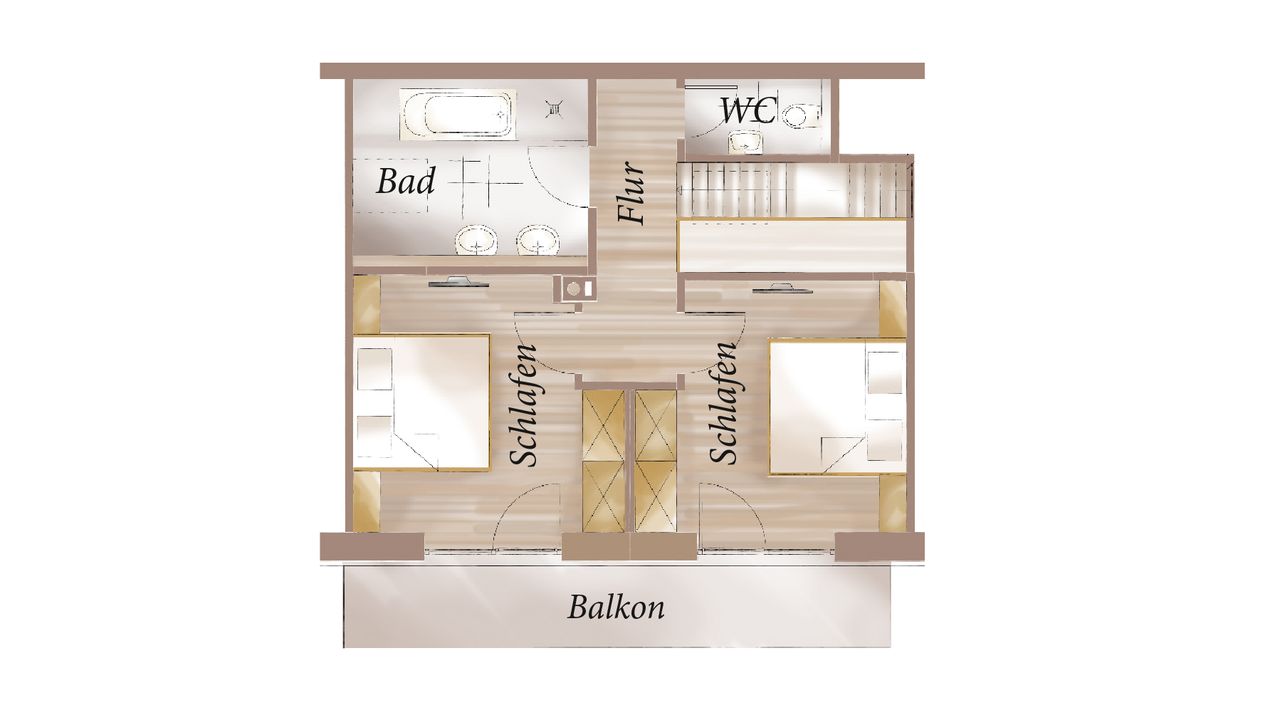 Grundriss 2. Obergschoss Grundriss 2. Obergschoss